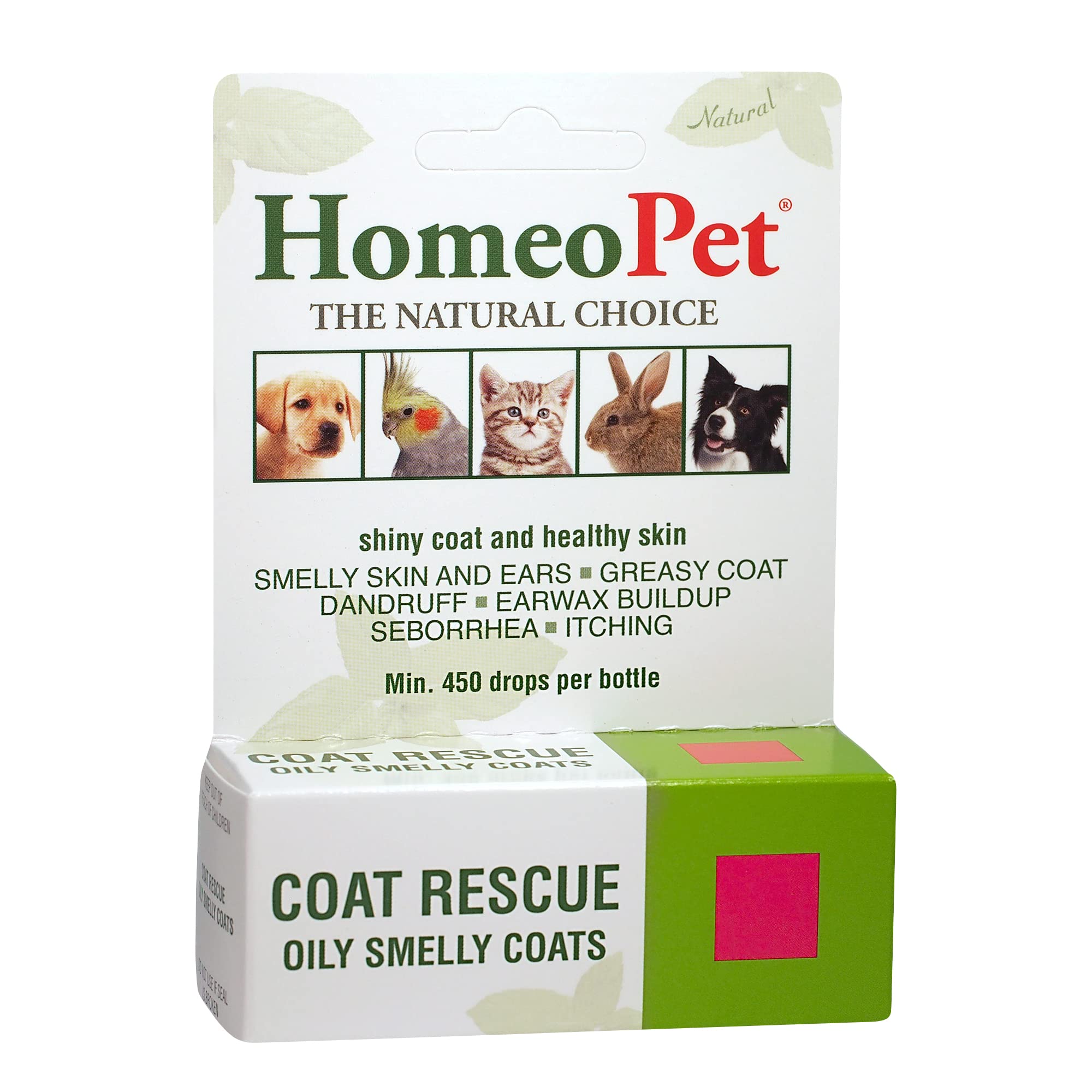 HomeoPet Coat Rescue Skin and Coat Support for Pets - 15 Milliliters
| Skin and Coat Support for Pets - HomeoPet Coat R