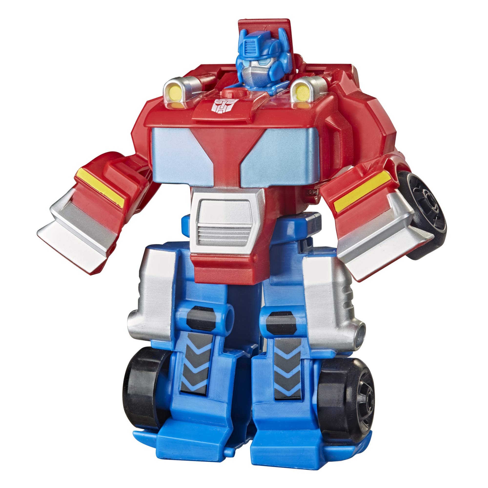 Playskool Heroes Rescue Bots Academy Optimus Prime Toy, Ages 3 and Up, |5-Inch Action Figure, Transformers Classic Team